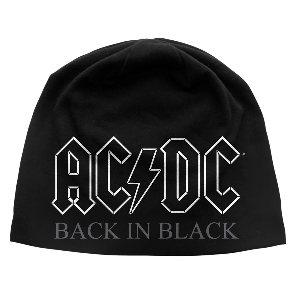 AC/DC - Back In Black - Beanie Hat - Razamataz