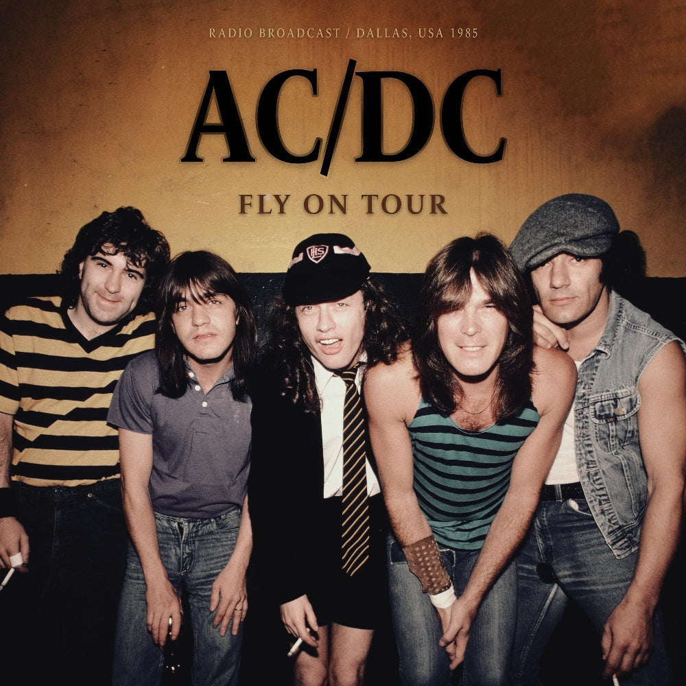 AC/DC - Fly On Tour (Radio Broadcast, Dallas USA 1985) - 10" coloured vinyl - Laser Media