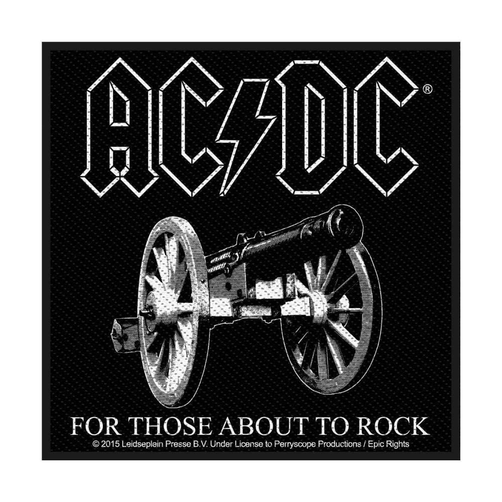 AC/DC - For Those About To Rock - Patch - Razamataz