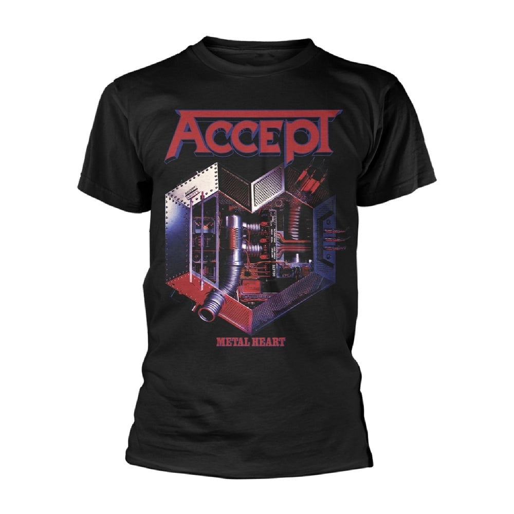 Accept - Metal Heart (Black) - T-shirt - PHD
