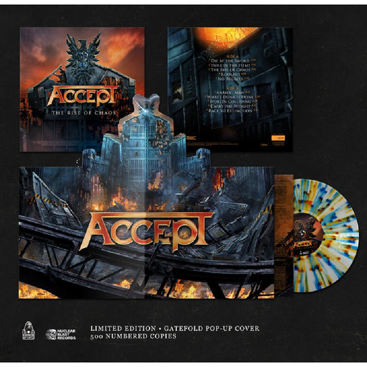 Accept - The Rise Of Chaos - LP Gatefold Coloured - Church Of Vinyl - Image 2