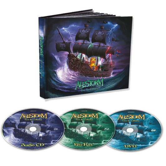 Alestorm - Live In Tilburg - BLU-RAY + CD + DVD DIGIBOOK - Napalm Records - Image 2