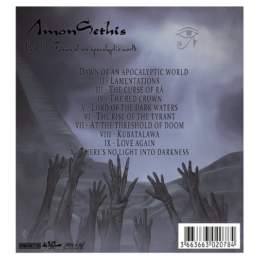 Amon Sethis - Part III – Dawn Of An Apocalyptic World - CD - Anvil.corp - Image 2