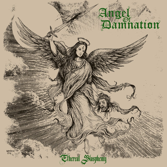 Angel Of Damnation - Ethereal Blasphemy - LP - Dying Victims Productions - Image 2