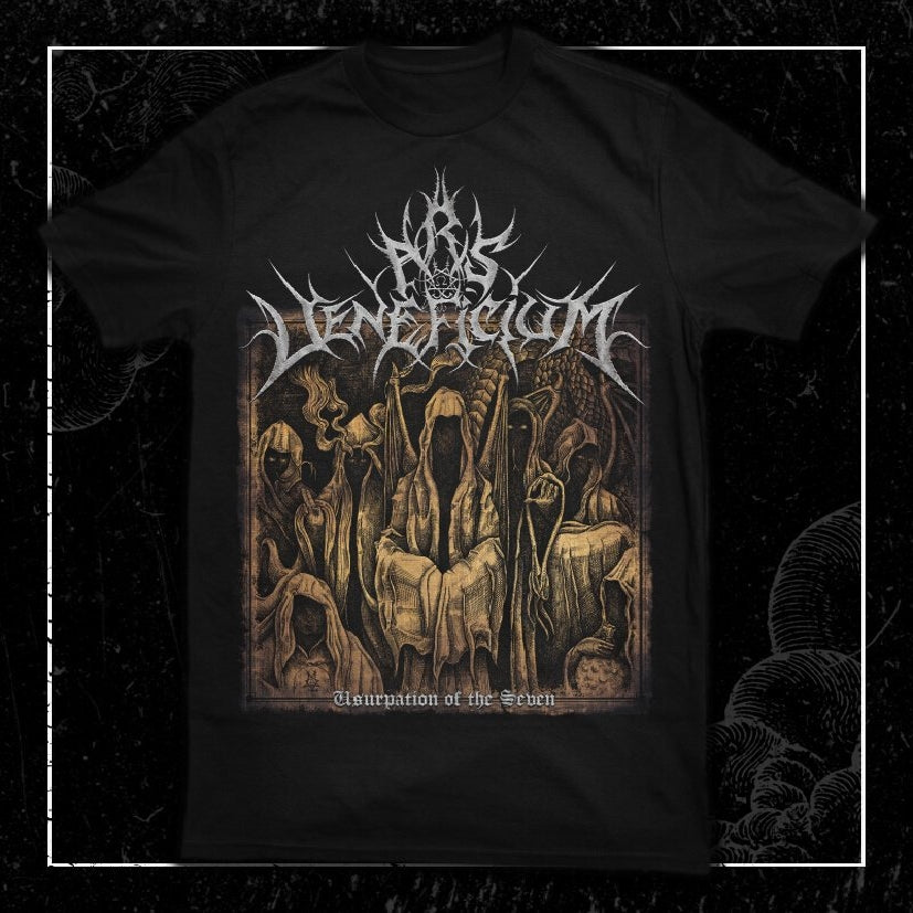 Ars Veneficium - Usurpation Of The Seven (Design I) - T-shirt - Immortal Frost Productions - Image 3