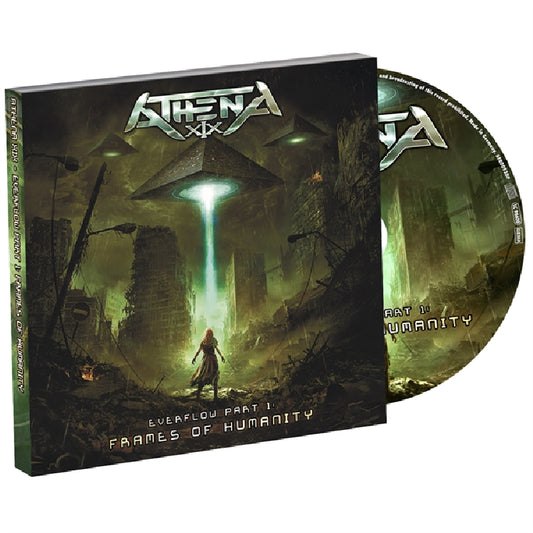 Athena XIX - Everflow Part 1: Frames Of Humanity - CD DIGIPAK - Reigning Phoenix Music - Image 2