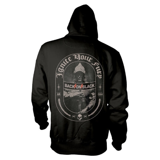 Back On Black - Ignite Your Fury - Hooded Sweat Shirt - PHD - Image 2