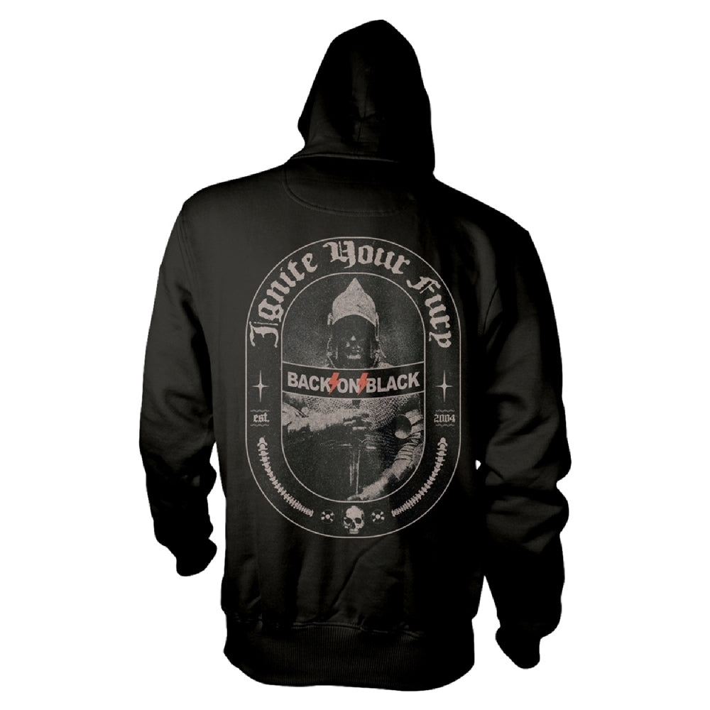 Back On Black - Ignite Your Fury - Hooded Sweat Shirt - PHD - Image 2