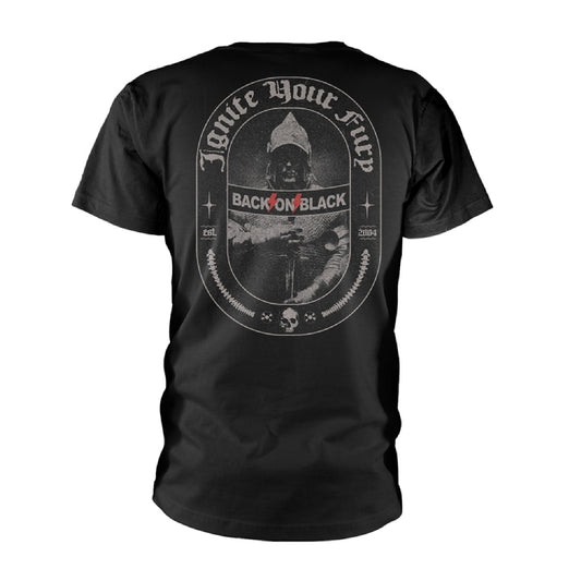 Back On Black - Ignite Your Fury - T-shirt - PHD - Image 2