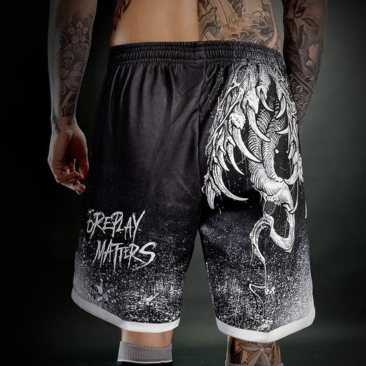 Benighted - Obscene Repressed by Hyraw - Gym Shorts - Hyraw - Image 2