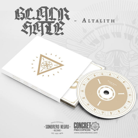 Black Hate - Altalith - CD DIGIPAK SLIPCASE - Dusktone - Image 2