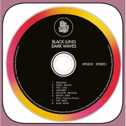 Black Lung - Dark Waves - CD DIGIPAK - Heavy Psych Sounds Records - Image 2
