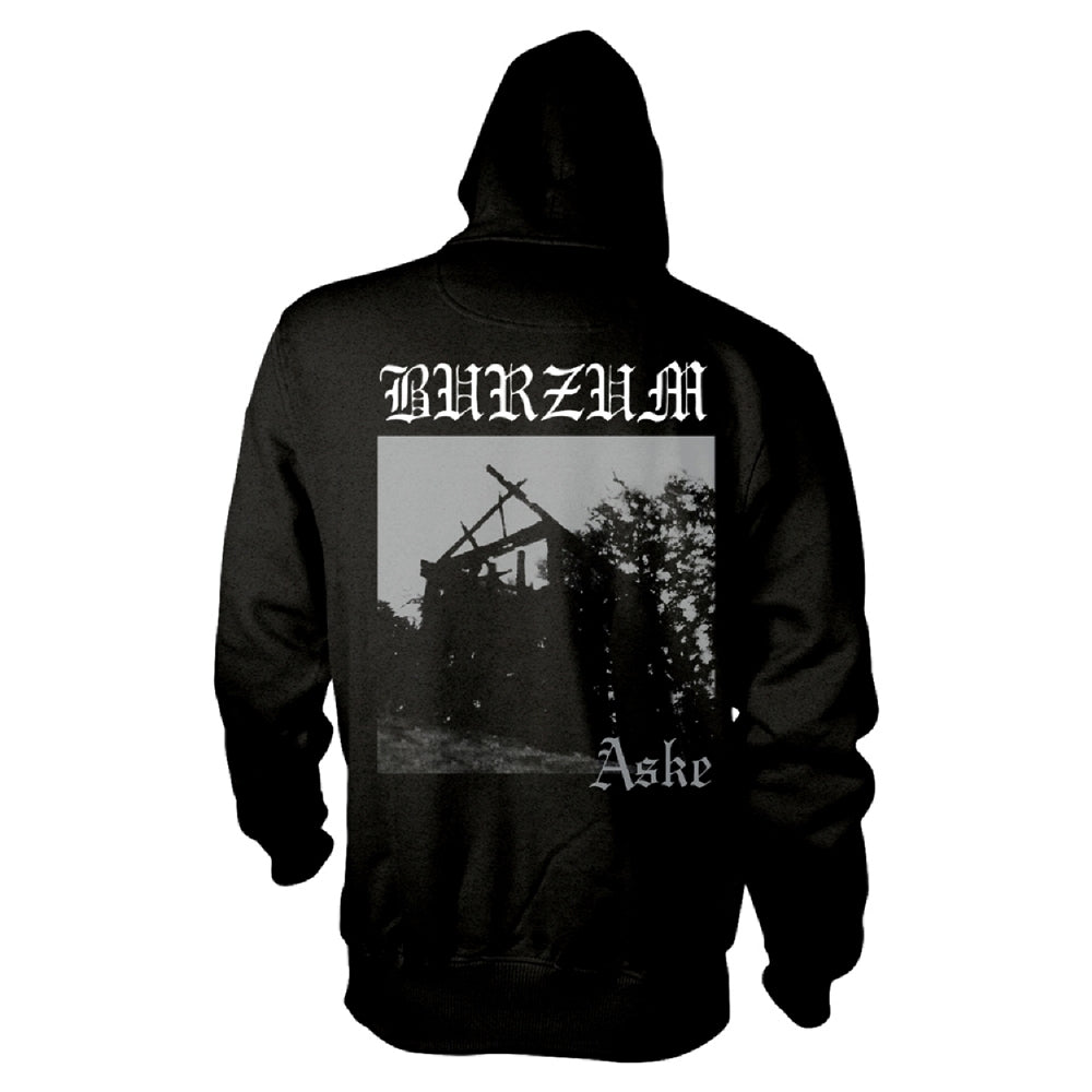 Burzum - Aske 2025 - Hooded Sweat Shirt Zip - PHD - Image 2