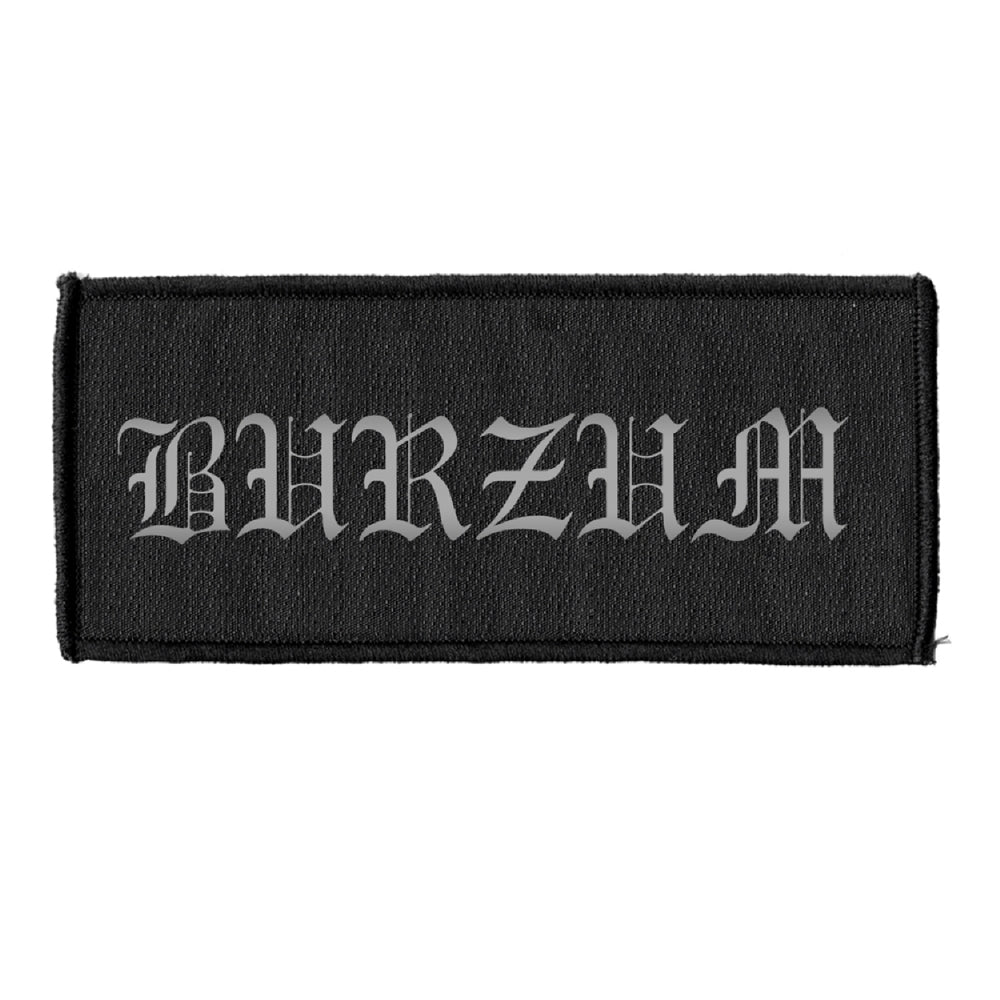 Burzum - Logo Silver - Patch - PHD