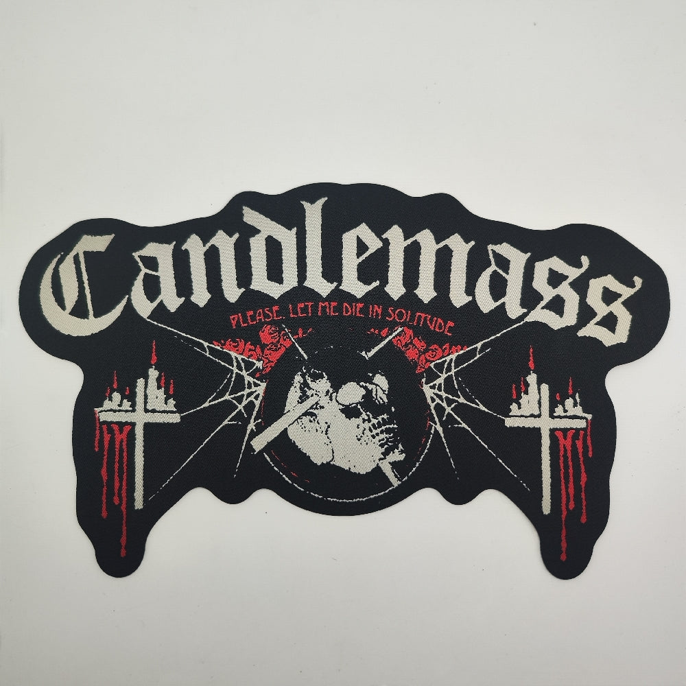 Candlemass - Please, Let Me Die In Solitude - Patch - Woven Hoof