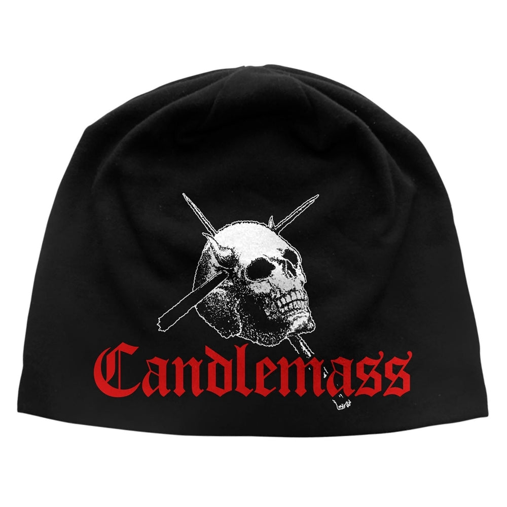 Candlemass - Skull & Logo - Beanie Hat - Razamataz