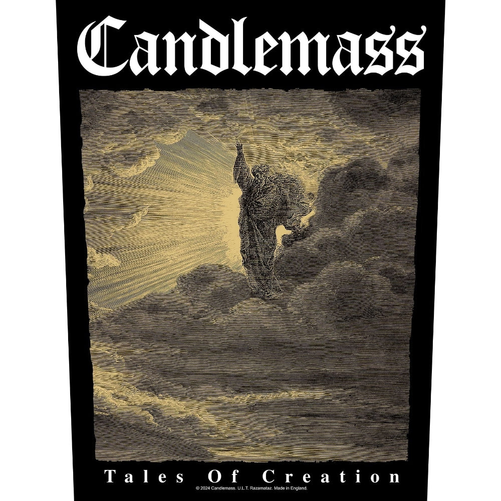 Candlemass - Tales of Creation - BACKPATCH - Razamataz