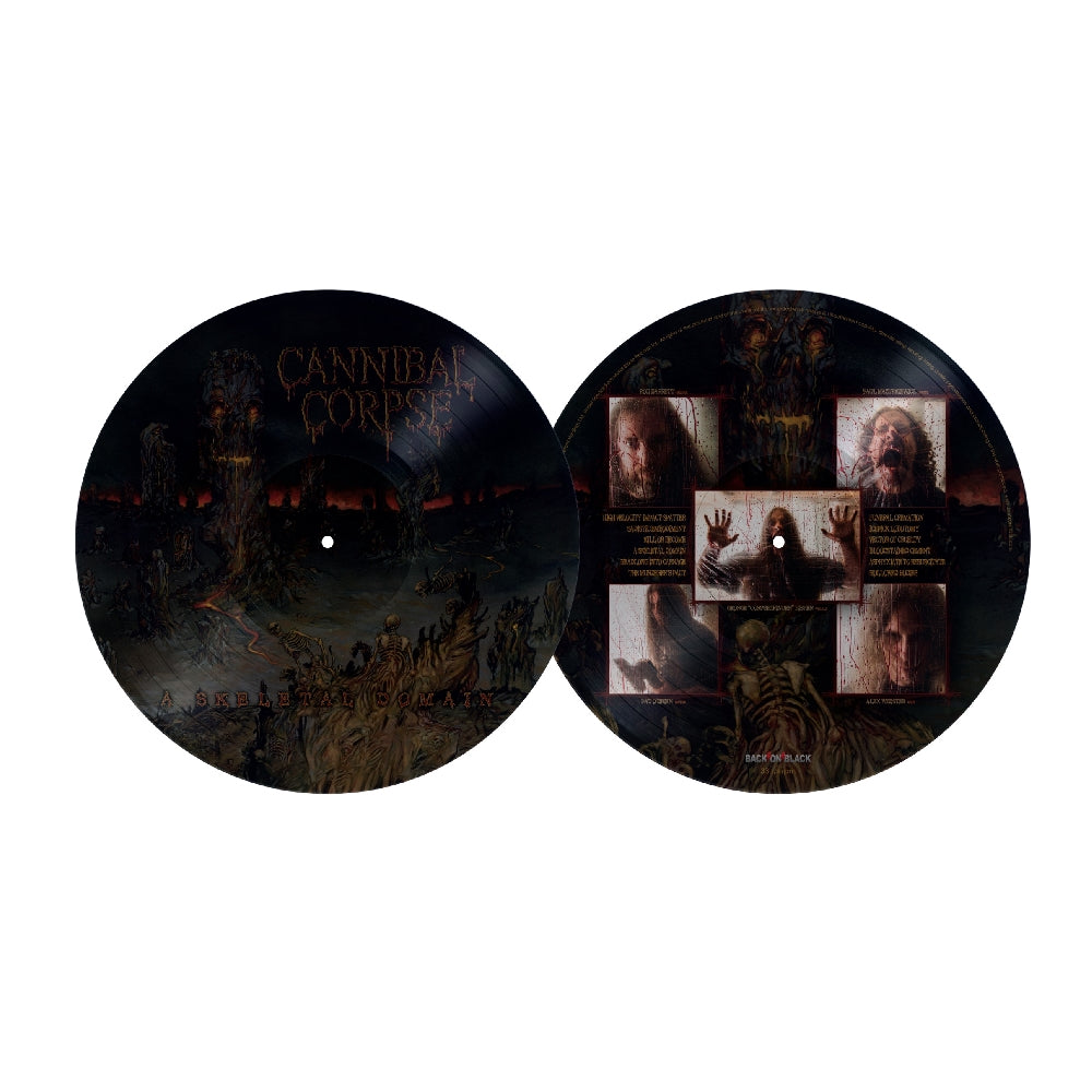 Cannibal Corpse - A Skeletal Domain - LP PICTURE - Back on Black - Image 2
