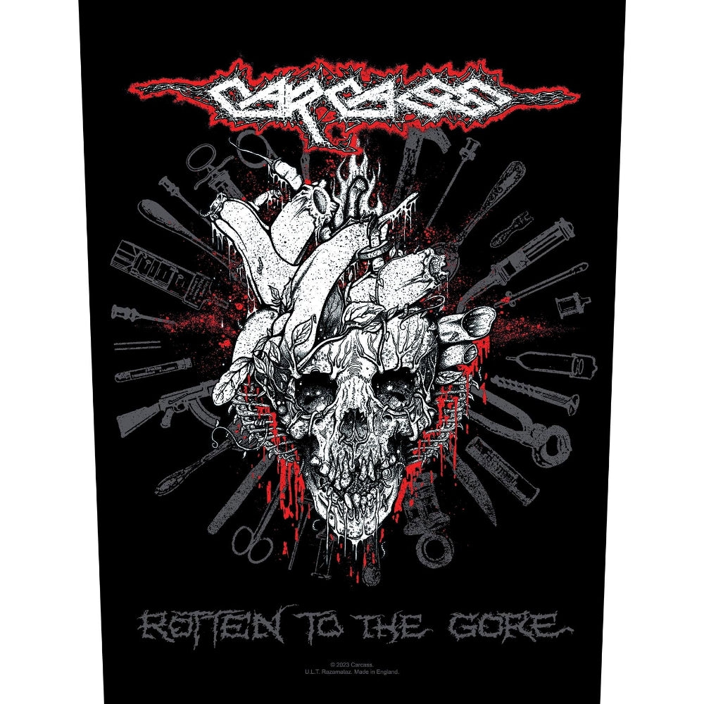 Carcass - Rotten to the Gore - BACKPATCH - Razamataz