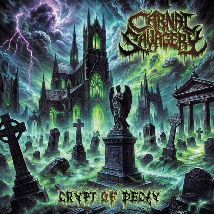 Carnal Savagery - Crypt Of Decay - LP - Moribund Records - Image 2