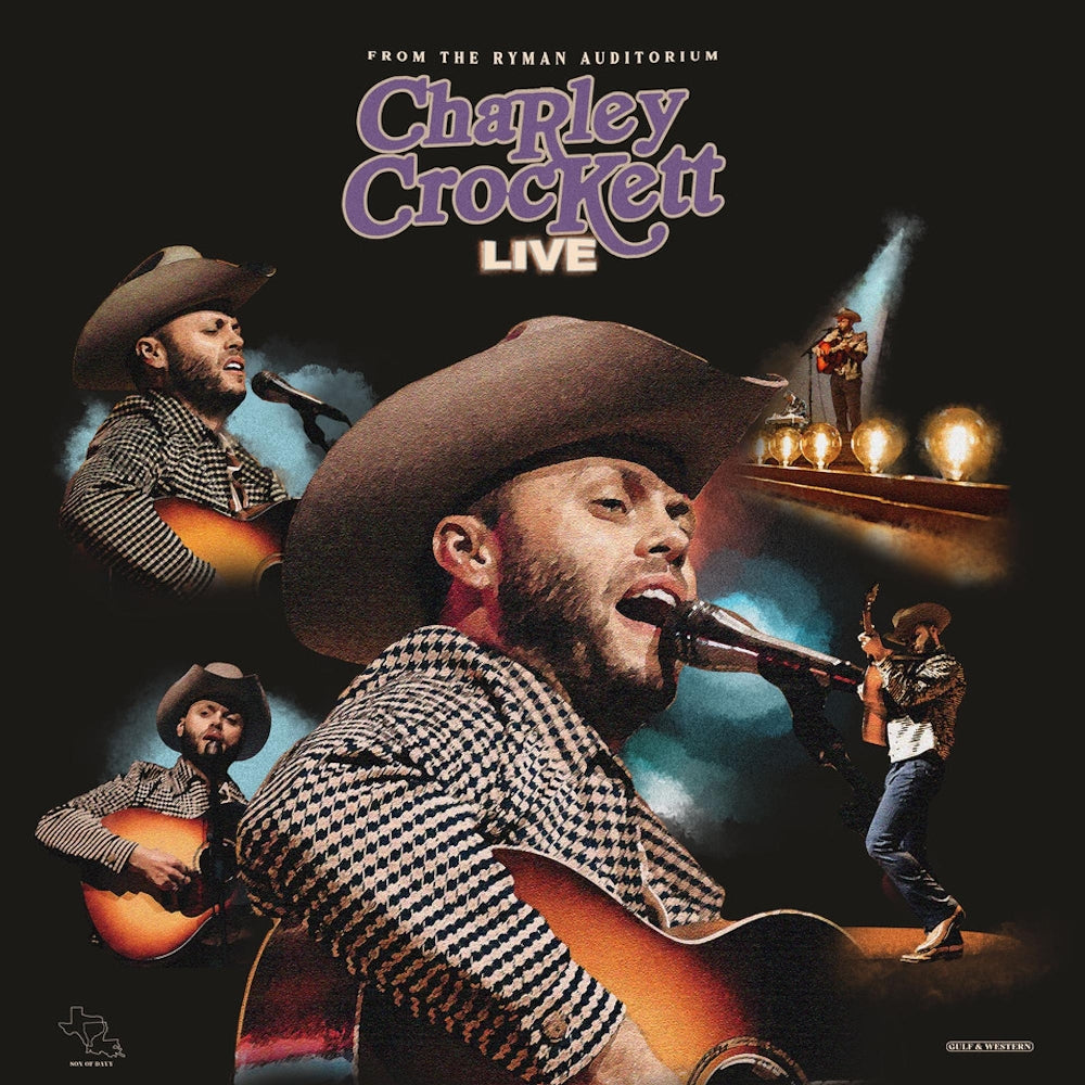 Charley Crockett - Live From The Ryman - DOUBLE LP - Son Of Davy - Thirty Tigers