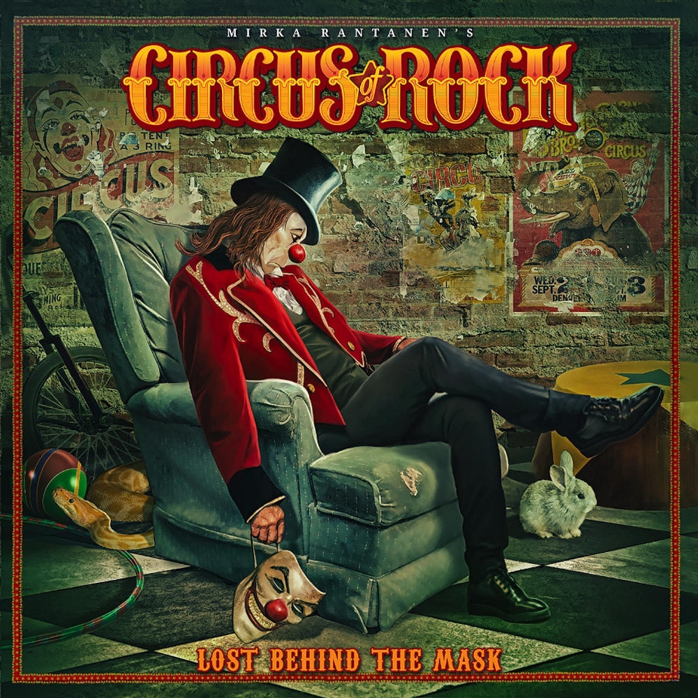 Circus Of Rock - Lost Behind The Mask - CD - Frontiers Records