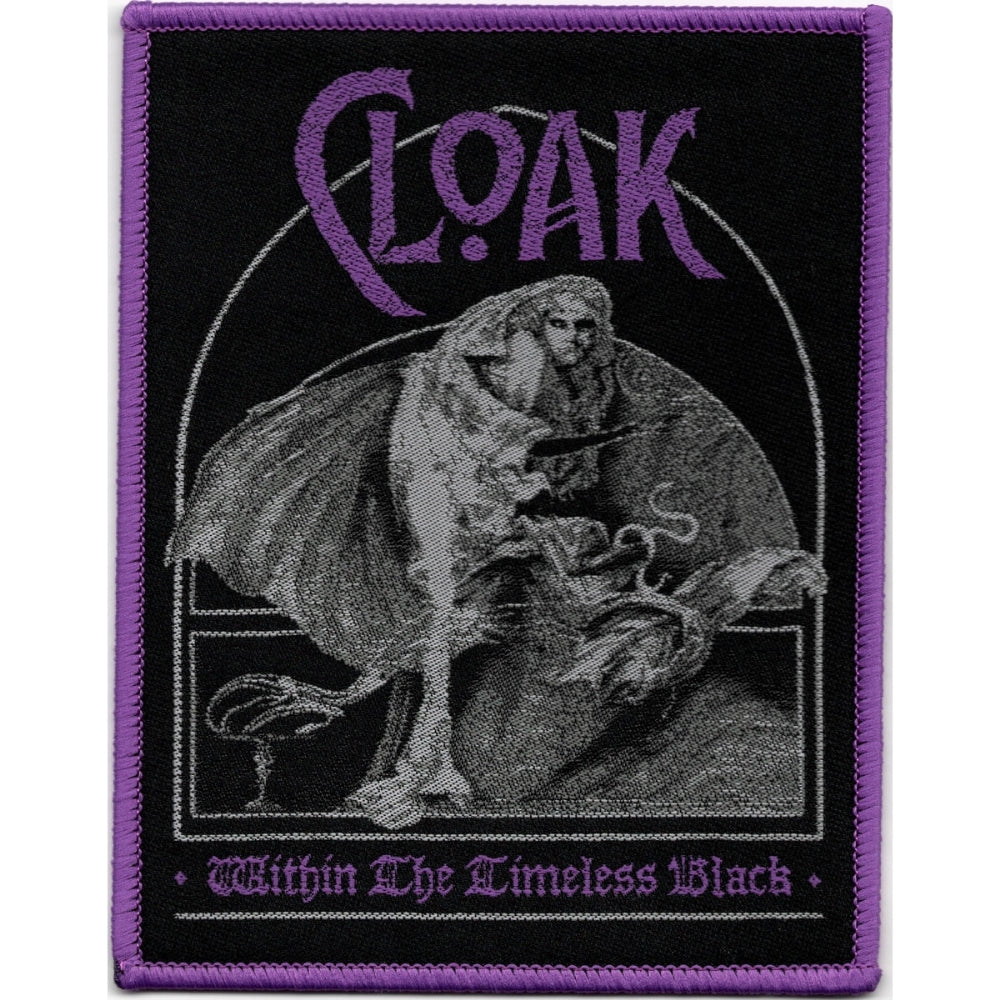 Cloak - Within The Timeless Black - Patch - Thrash Corner Records