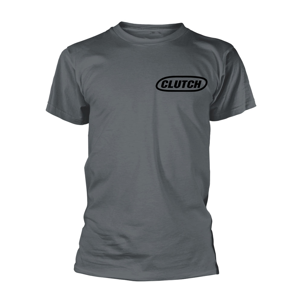 Clutch - Classic Logo (black/grey) - T-shirt - PHD