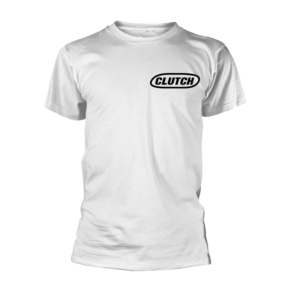 Clutch - Classic Logo (black/white) - T-shirt - PHD