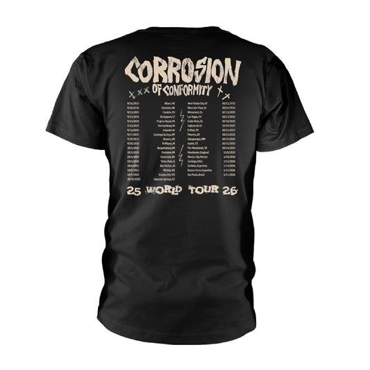 Corrosion Of Conformity - Forever Amplified Tour 2025 - T-shirt - PHD - Image 2