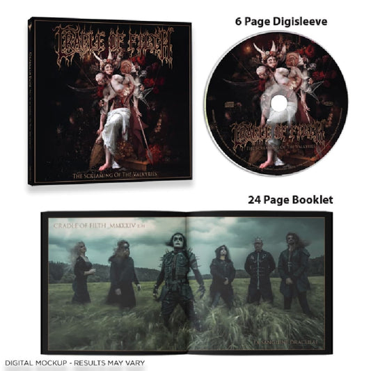 Cradle Of Filth - The Screaming Of The Valkyries - CD DIGISLEEVE - Napalm Records - Image 2