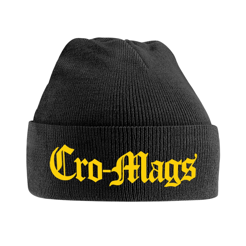 Cro-Mags - Yellow Logo - Beanie Hat - PHD