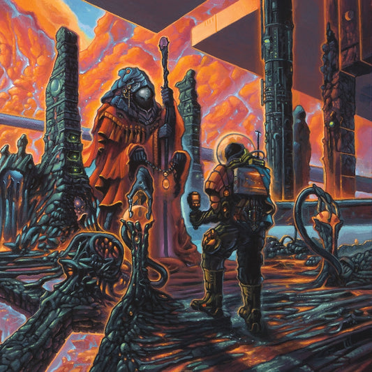 Cryptic Shift - Overspace & Supertime - DOUBLE LP GATEFOLD COLOURED - Metal Blade Records - Image 2