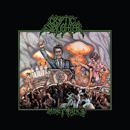 Cryptic Slaughter - Money Talks - LP COLOURED - Relapse Records - Image 2