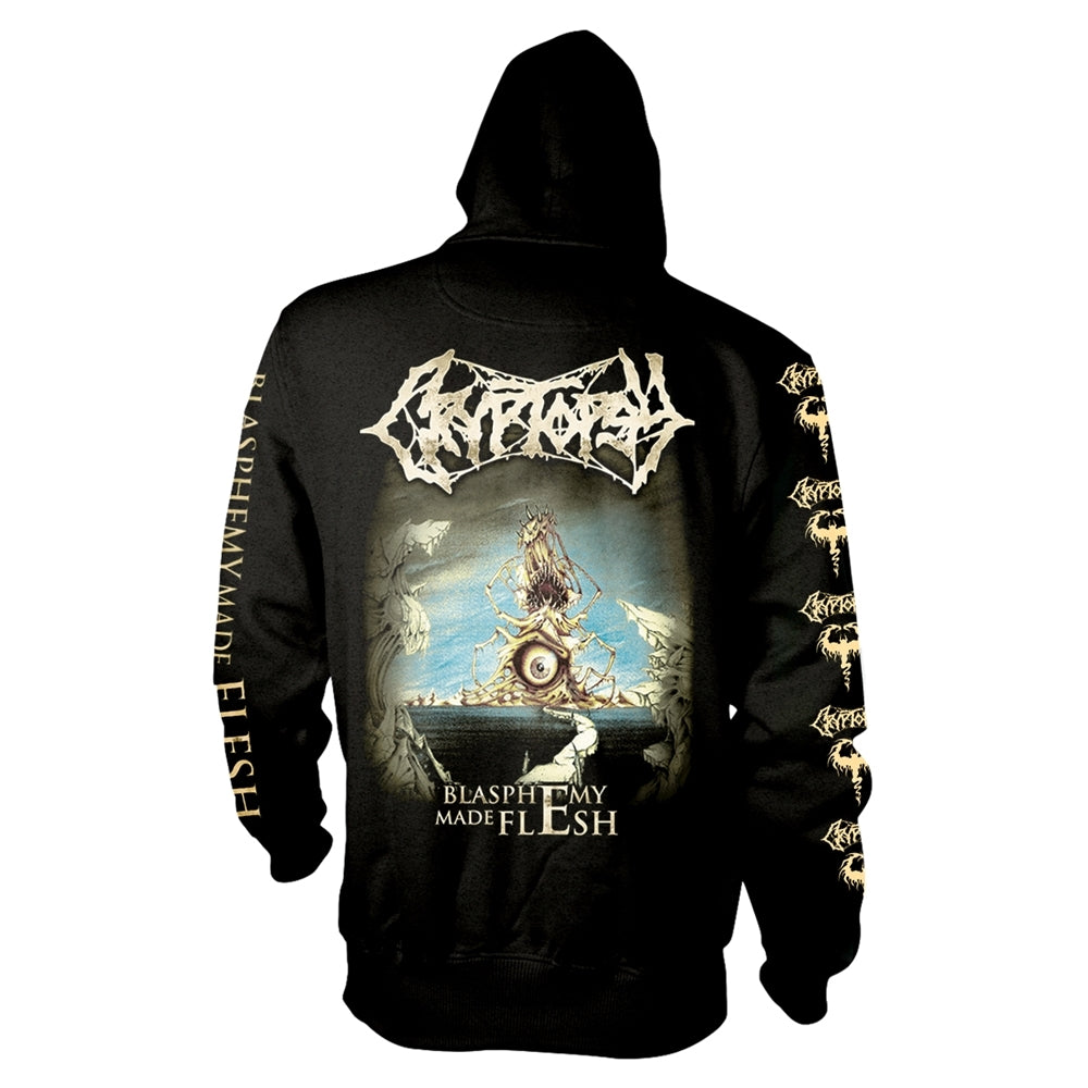 Cryptopsy - Blasphemy Made Flesh - Hooded Sweat Shirt Zip - PHD - Image 2