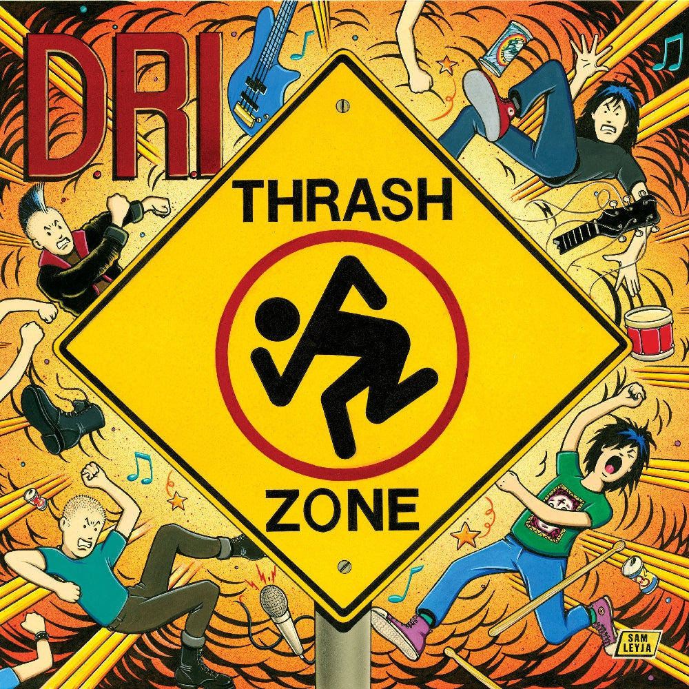 D.R.I. (Dirty Rotten Imbeciles) - Thrash Zone - LP COLOURED - Metal Blade Records - Image 2