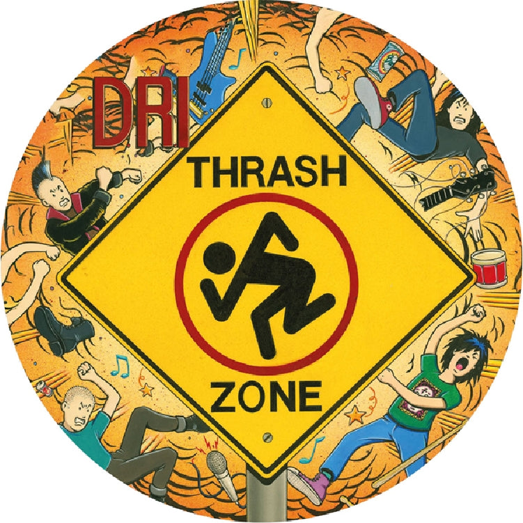 D.R.I. (Dirty Rotten Imbeciles) - Thrash Zone - LP PICTURE - Back on Black