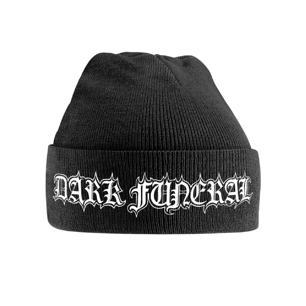 Dark Funeral - Logo (White) - Beanie Hat - PHD