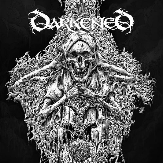 Darkened - Lord Of Sickness And Bile - 7" vinyl - Edged Circle - Image 2