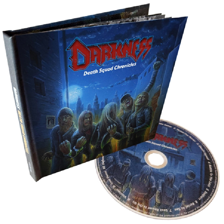 Darkness - Death Squad Chronicles - CD DIGIBOOK - Massacre Records - Image 2