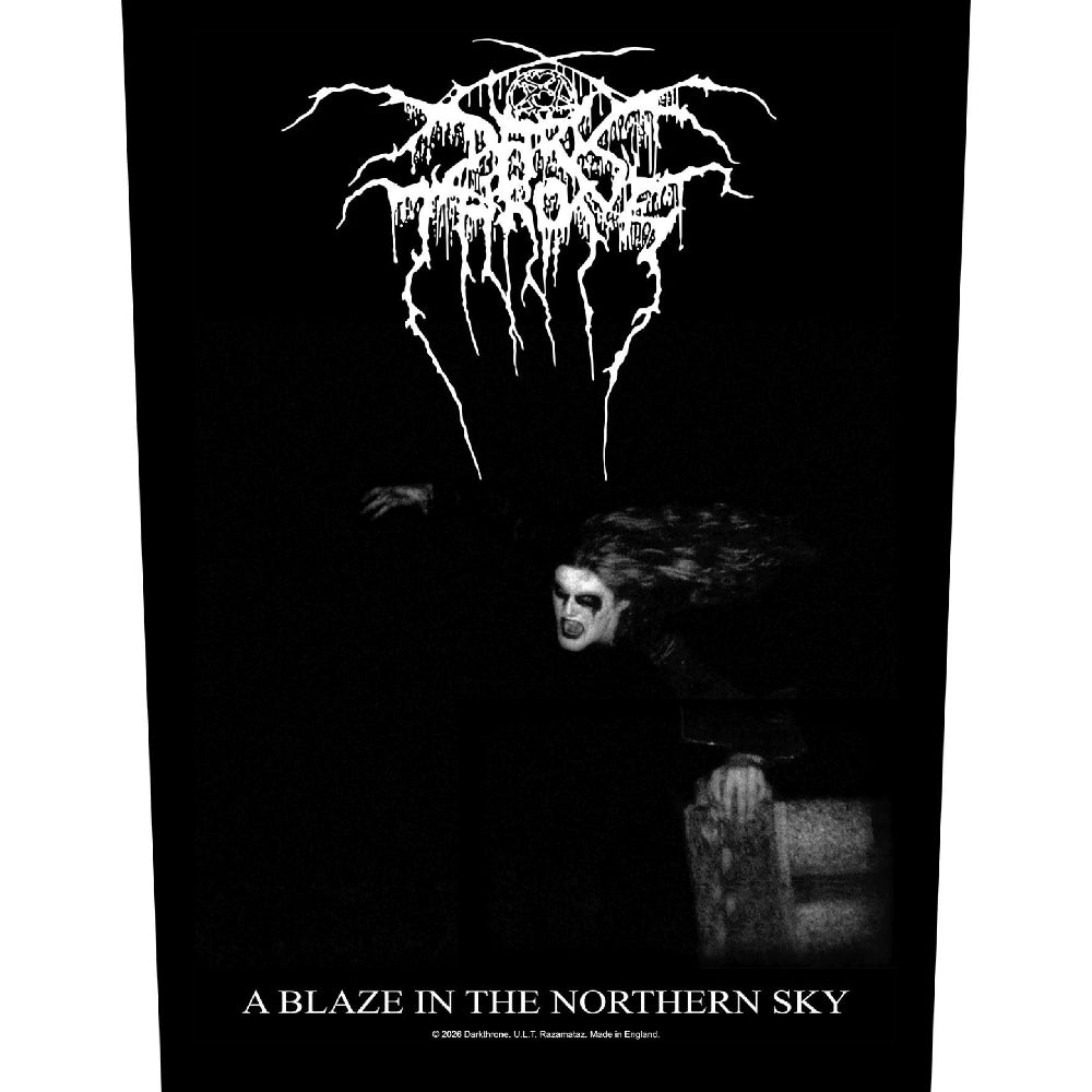 Darkthrone - A Blaze In The Northern Sky - BACKPATCH - Razamataz