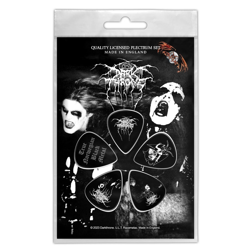 Darkthrone - True Norwegian Black Metal - Guitar Pick Set - Razamataz