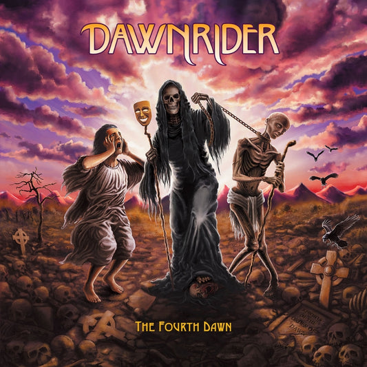 Dawnrider - The Fourth Dawn - LP COLOURED - Alma Mater Records - Image 2