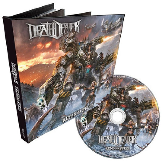 Death Dealer - Reign Of Steel - CD DIGIBOOK - Massacre Records - Image 2