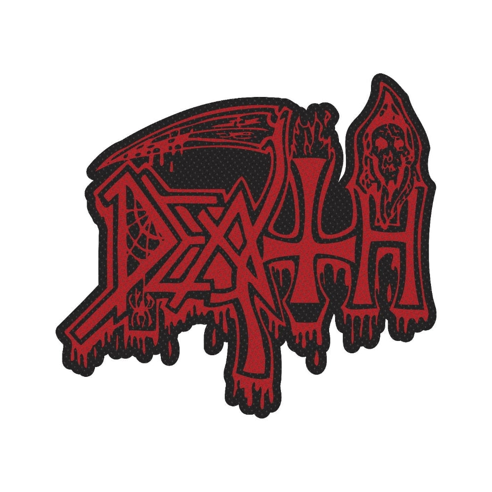 Death - Logo Cut Out - Patch - Razamataz