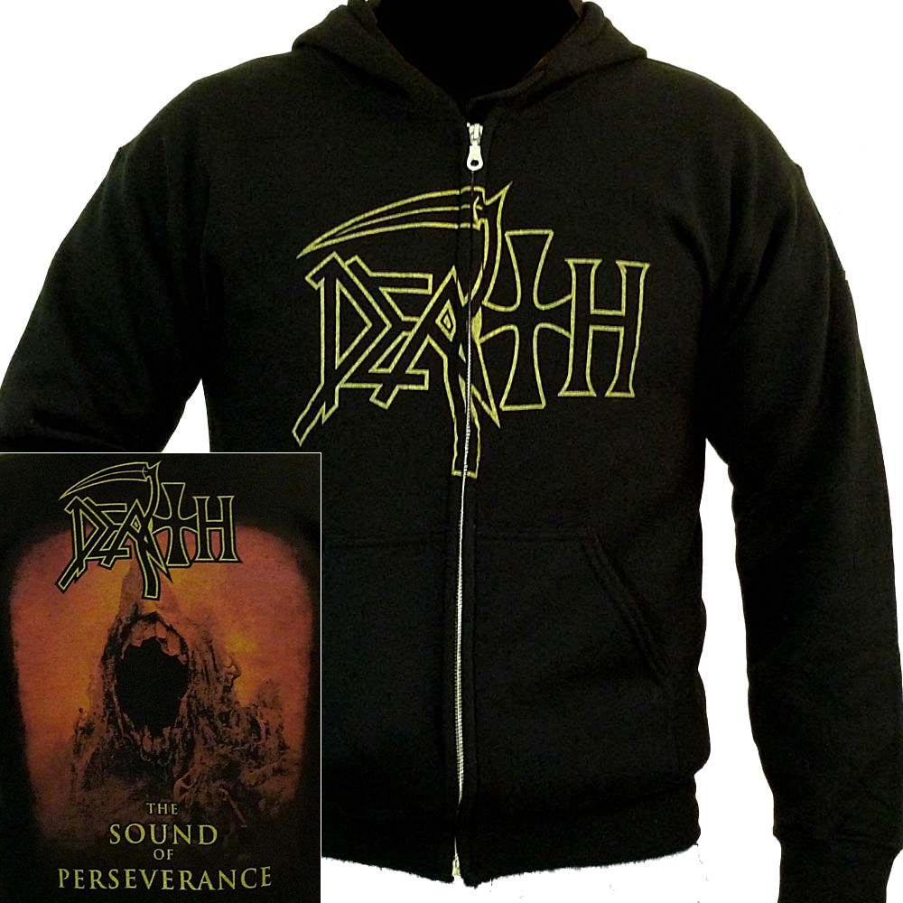 Death - The Sound Of Perseverance - Hooded Sweat Shirt Zip - Razamataz