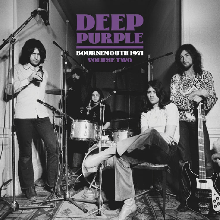 Deep Purple - Bournemouth 1971 Vol.2 (Radio Broadcast Recording) - DOUBLE LP COLOURED - Parachute Recording Company - Image 2