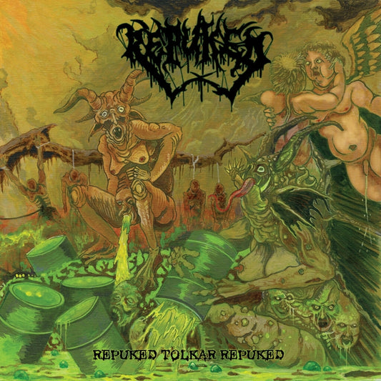 Depression - Repuked - Split - CD - Rotten Roll Rex - Image 2