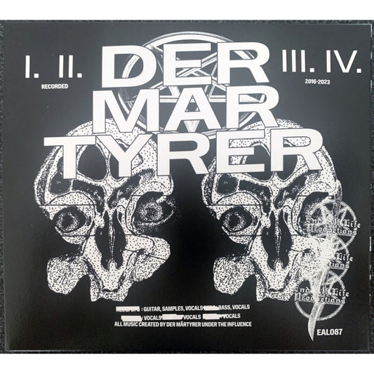Der Martyrer - Der Martyrer - CD DIGISLEEVE - End All Life Productions - Image 2