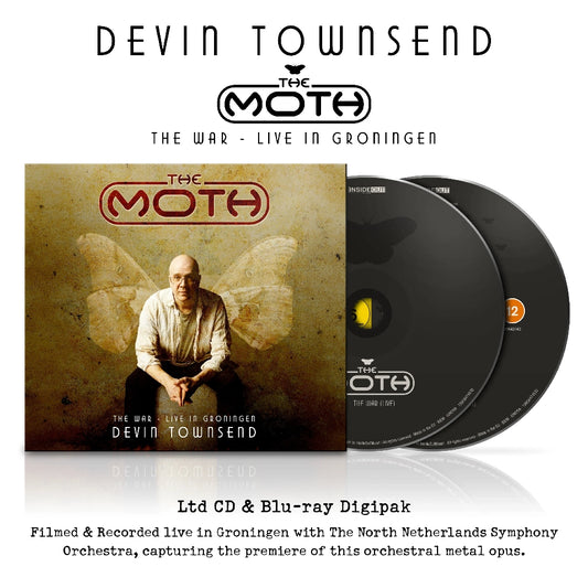 Devin Townsend - The Moth (The War - Live) - CD + BLU-RAY Digipak - Inside Out - Image 2